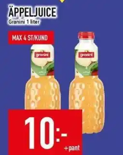 Matdax Granini Äppeljuice erbjuda