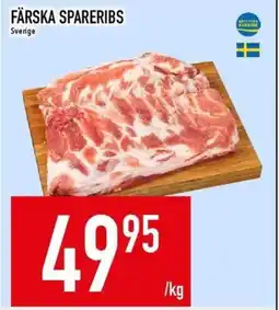 Matdax Färska spareribs erbjuda