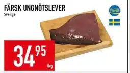 Matdax Färsk ungnötslever erbjuda