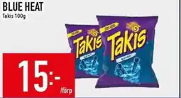Matdax Takis Blue heat erbjuda
