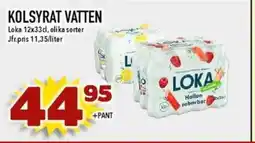 Matdax LOKA Kolsyrat vatten erbjuda