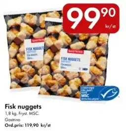 Snabbgross Gastrino Fisk nuggets erbjuda