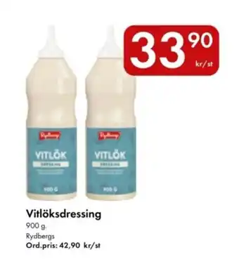 Snabbgross Rydbergs Vitlöksdressing erbjuda
