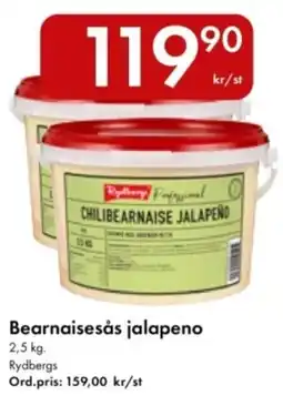 Snabbgross Rydbergs Bearnaisesås jalapeno erbjuda