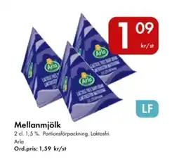 Snabbgross Arla Mellanmjölk erbjuda