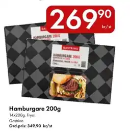 Snabbgross Gastrino Hamburgare erbjuda