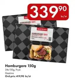 Snabbgross Gastrino Hamburgare erbjuda
