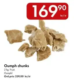 Snabbgross Oumph chunks erbjuda
