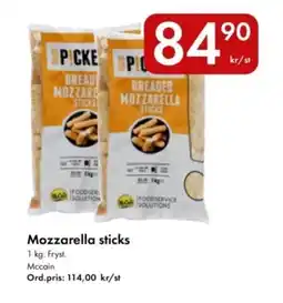 Snabbgross Mccain Mozzarella sticks erbjuda