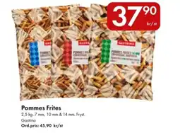 Snabbgross Gastrino Pommes Frites erbjuda