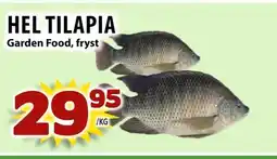 Matvärlden Tensta Hel tilapia erbjuda
