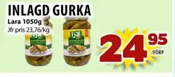 Matvärlden Tensta Lara Inlagd gurka erbjuda