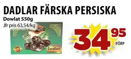 Matvärlden Tensta Dowlat Dadlar färska persiska erbjuda
