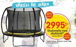 EKO Studsmatta med skyddsnät erbjuda
