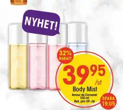 EKO Amour de Carnaval Body Mist erbjuda