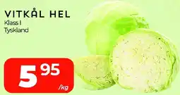 Matrix Butikerna Vitkål hel erbjuda