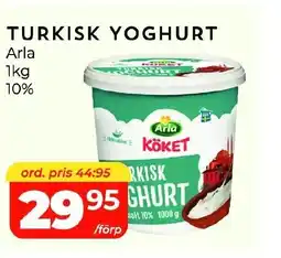 Matrix Butikerna Arla Turkisk yoghurt erbjuda