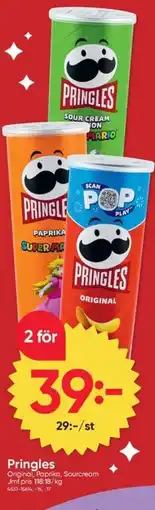 DollarStore Pringles erbjuda
