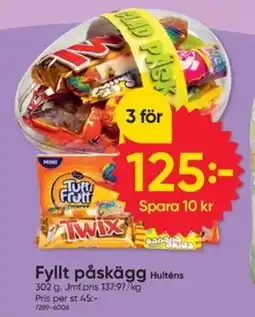 DollarStore HULTÉNS Fyllt påskägg erbjuda