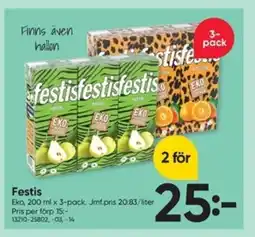 DollarStore EKO Festis erbjuda
