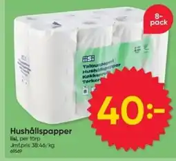 DollarStore IISI Hushållspapper erbjuda