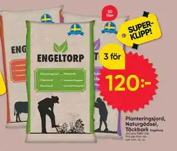 DollarStore ENGELTORP Planteringsjord, naturgödsel, täckbark erbjuda