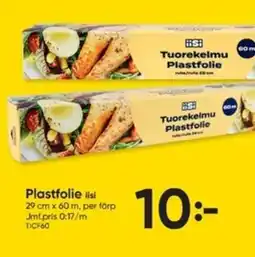 DollarStore IISI Plastfolie erbjuda
