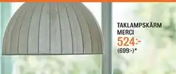 Mio TAKLAMPSKÄRM MERCI erbjuda
