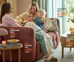 Mio 3-SITS SOFFA BELLA erbjuda