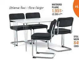 Mio MATBORD PLAINE erbjuda