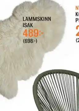 Mio LAMMSKINN ISAK erbjuda