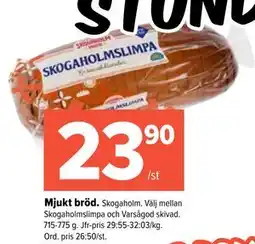 Coop Extra Mjukt bröd erbjuda