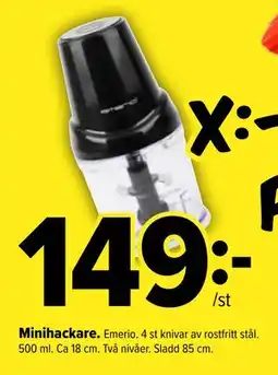 Coop Extra Minihackare erbjuda