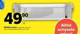 Coop Extra Matlåda 2-pack erbjuda