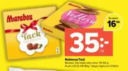 Coop Extra Noblesse/Tack erbjuda