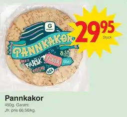 Matöppet Garant Pannkakor erbjuda