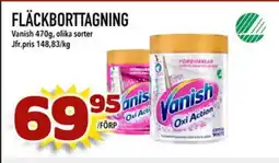 Din Mat Vanish Fläckborttagning erbjuda