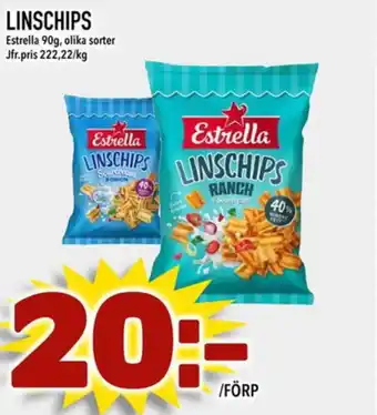 Din Mat Estrella Linschips erbjuda