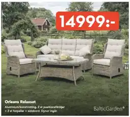 Bo Ohlsson Orleans Relaxset erbjuda