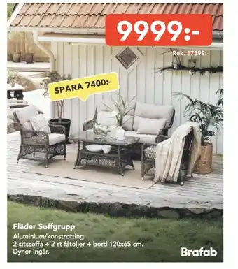 Fläder Soffgrupp
