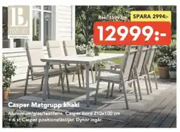 Bo Ohlsson Casper Matgrupp khaki erbjuda