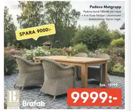 Bo Ohlsson Padova Matgrupp erbjuda