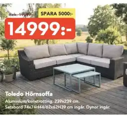 Bo Ohlsson Toledo Hörnsoffa erbjuda