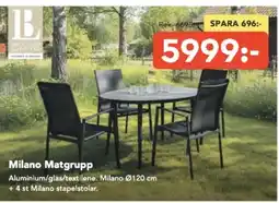 Bo Ohlsson Milano Matgrupp erbjuda