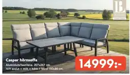 Bo Ohlsson Casper hörnsoffa erbjuda