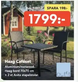 Bo Ohlsson Haag Caféset erbjuda