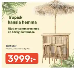 Bo Ohlsson Bambubar erbjuda
