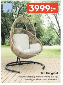 Bo Ohlsson Tim Hängstol erbjuda