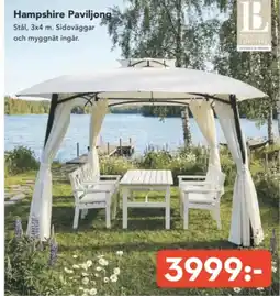 Bo Ohlsson Hampshire Paviljong erbjuda