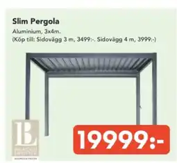 Bo Ohlsson Slim Pergola erbjuda